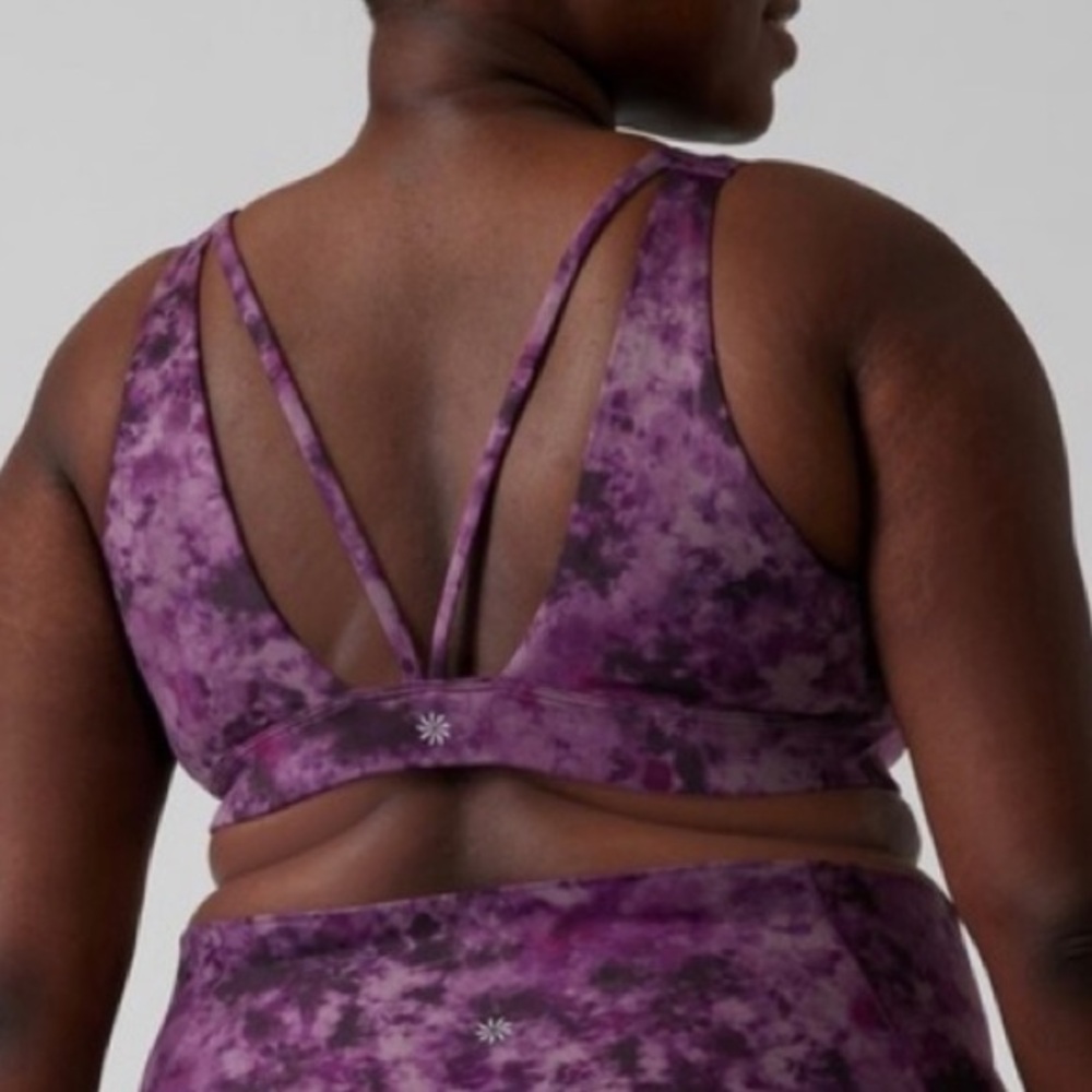 Athleta Exhale Printed Bra - Picture 5 of 5